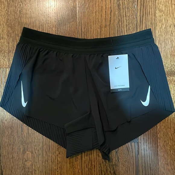 Nike AeroSwift Women's Dri-FIT ADV Mid-Rise Brief-Lined 3" Running Shorts NWT M - Picture 1 of 4